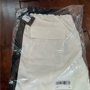 Dark sport white Muhammad Ali shorts